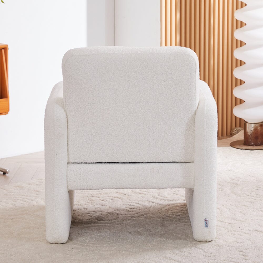 Boucle & Chenille Accent Chair Collection Living and Home 