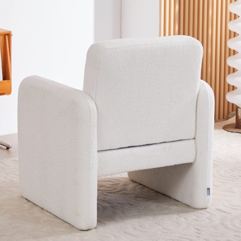 Boucle & Chenille Accent Chair Collection Living and Home 