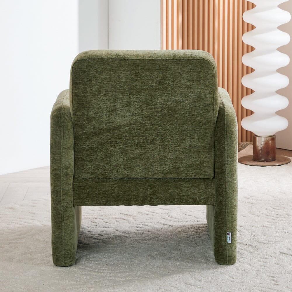 Boucle & Chenille Accent Chair Collection Living and Home 
