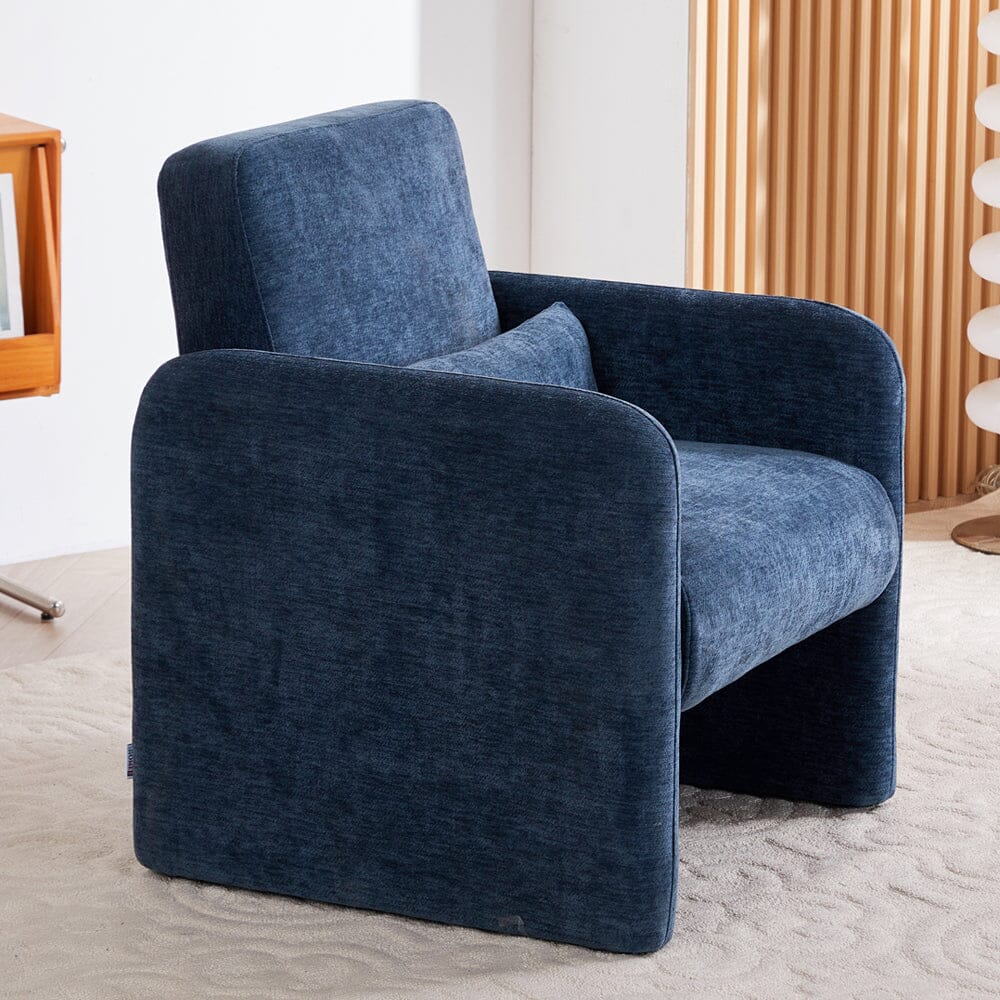 Boucle & Chenille Accent Chair Collection Living and Home 