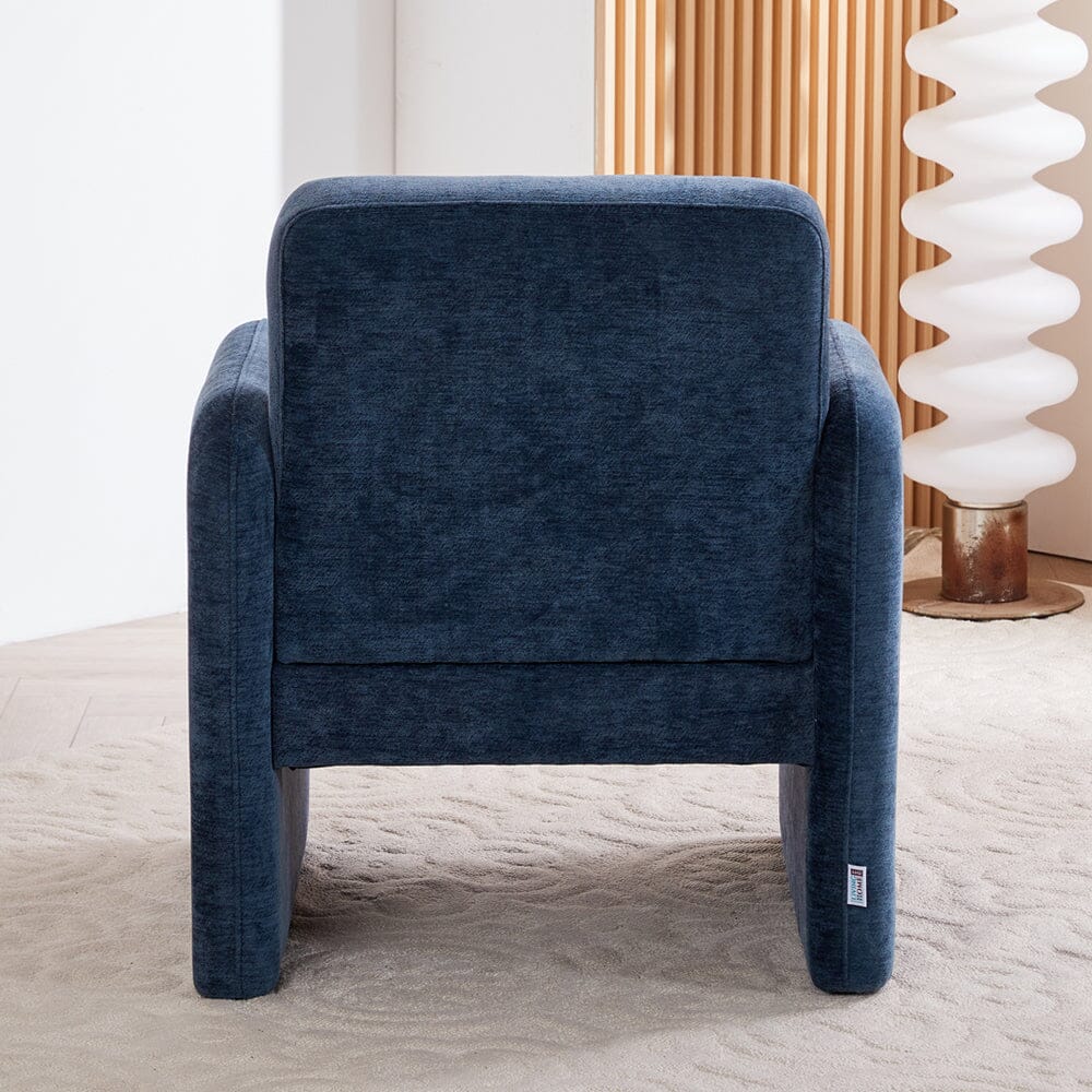 Boucle & Chenille Accent Chair Collection Living and Home 