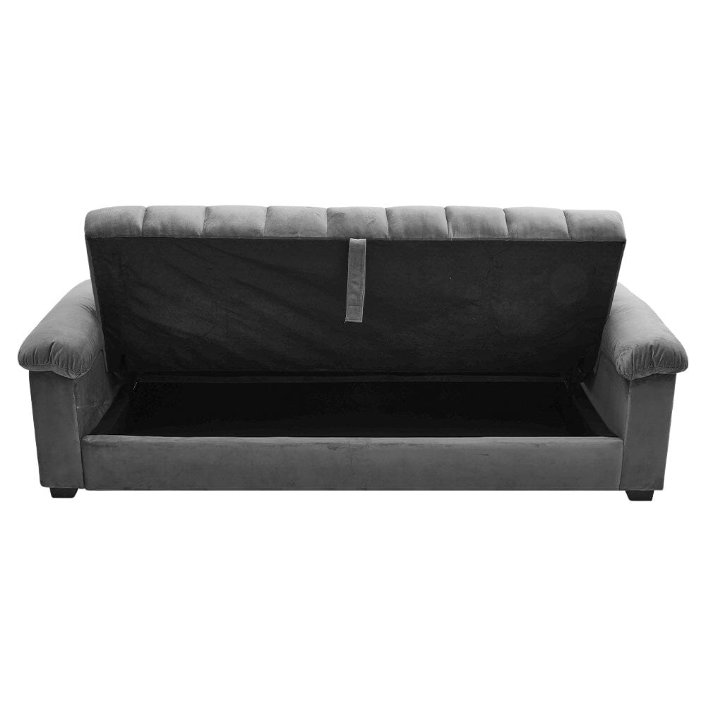 Grey Channel Sleeper Sofa Bed Sofa Beds Living and Home 