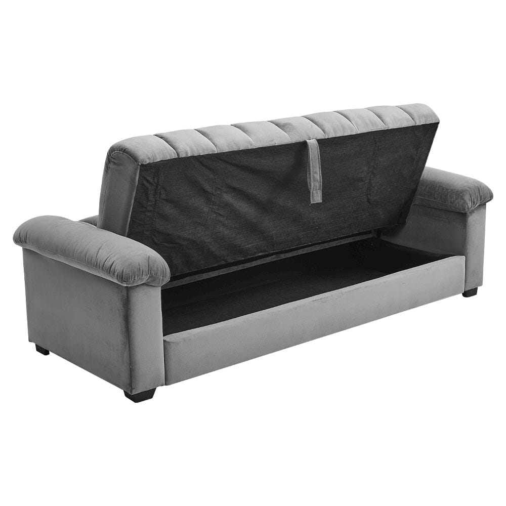 Grey Channel Sleeper Sofa Bed Sofa Beds Living and Home 