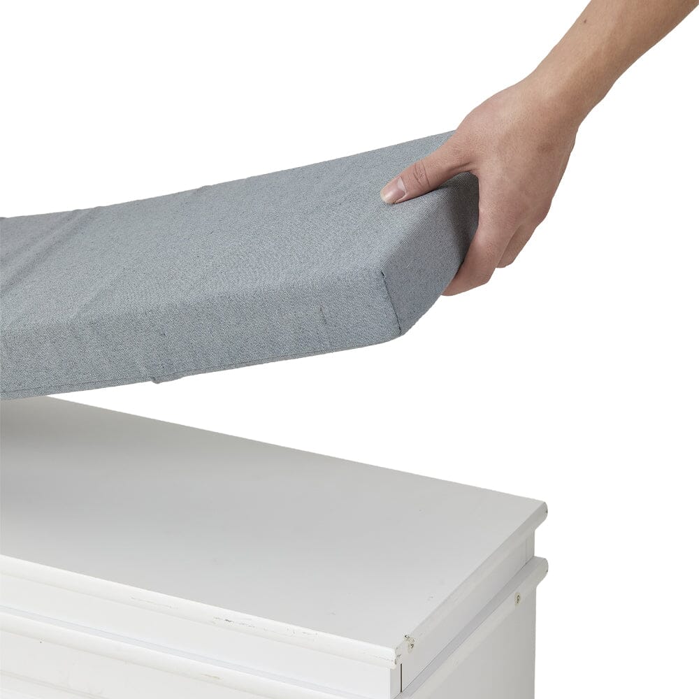 White 2-Door Shoe Storage Bench With Padded Seat British Hallway Organiser Living and Home 
