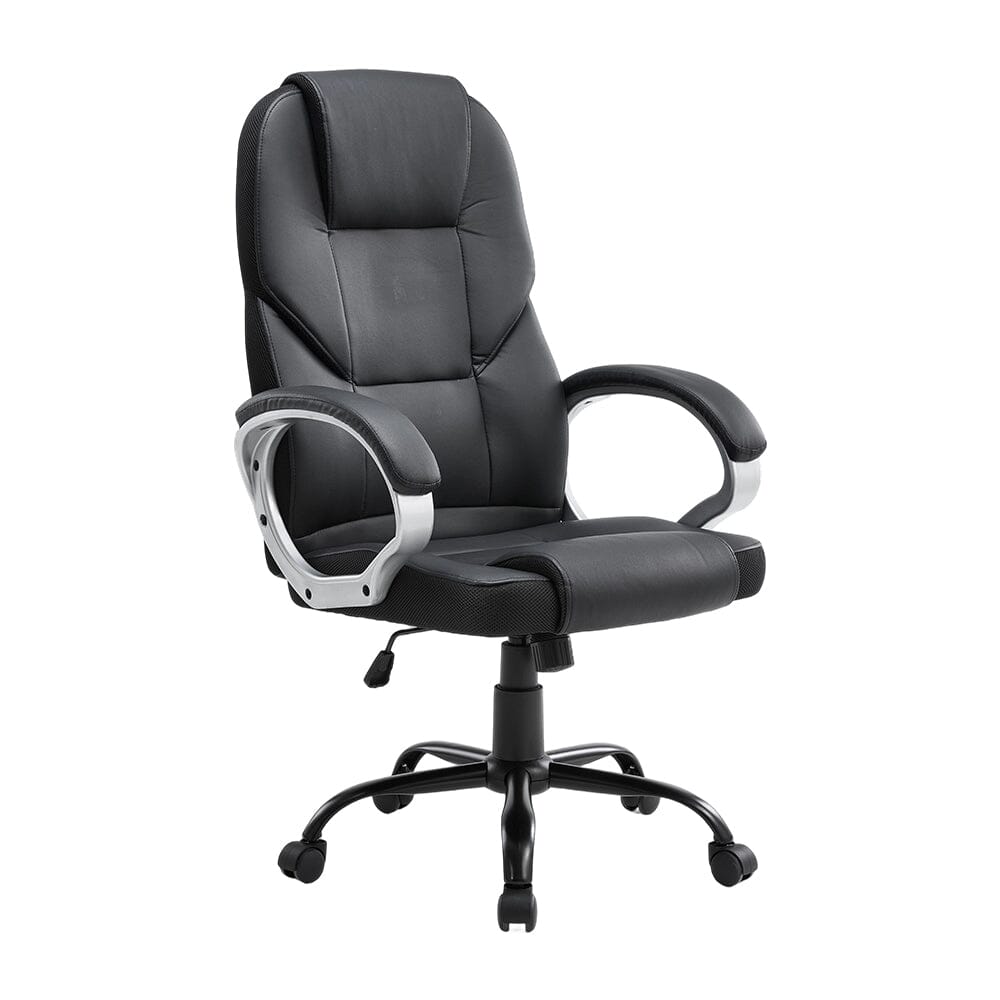 Classic PVC Office Chair with Adjustable Height Living and Home 