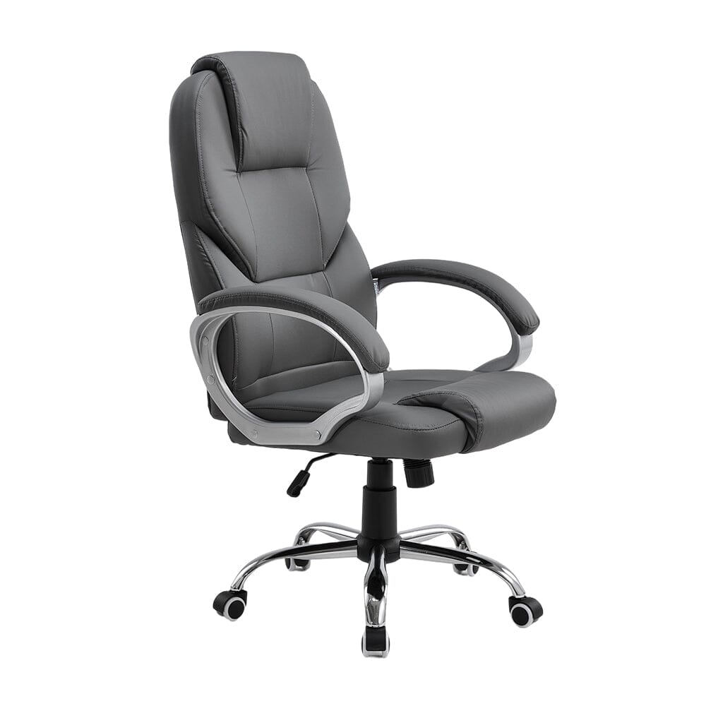 Classic PVC Office Chair with Adjustable Height Living and Home 