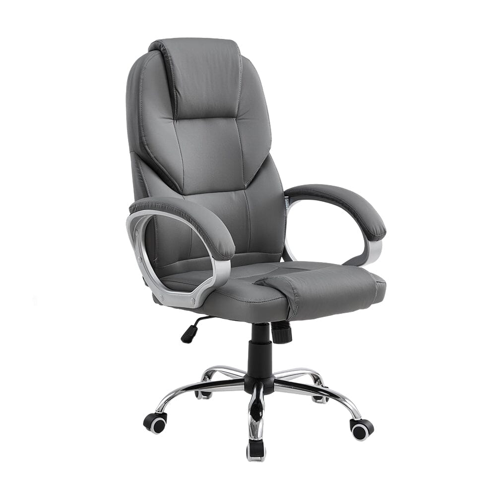 Classic PVC Office Chair with Adjustable Height Living and Home 