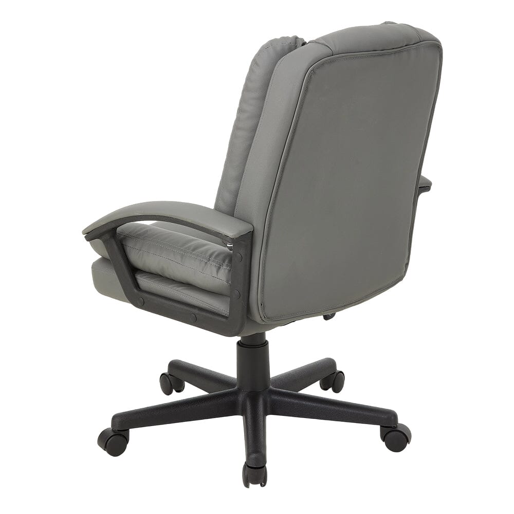 Compact Ergonomic Office Chair with Rocking Function Living and Home 