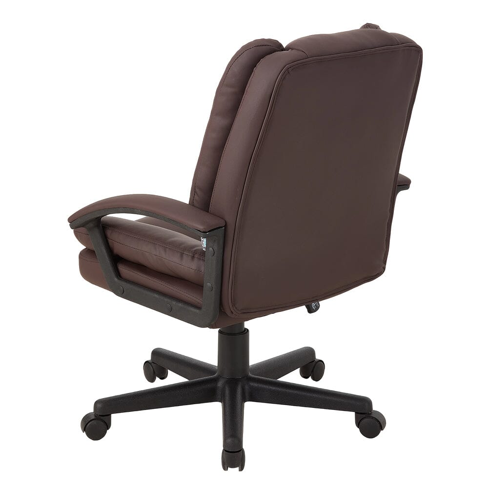 Compact Ergonomic Office Chair with Rocking Function Living and Home 