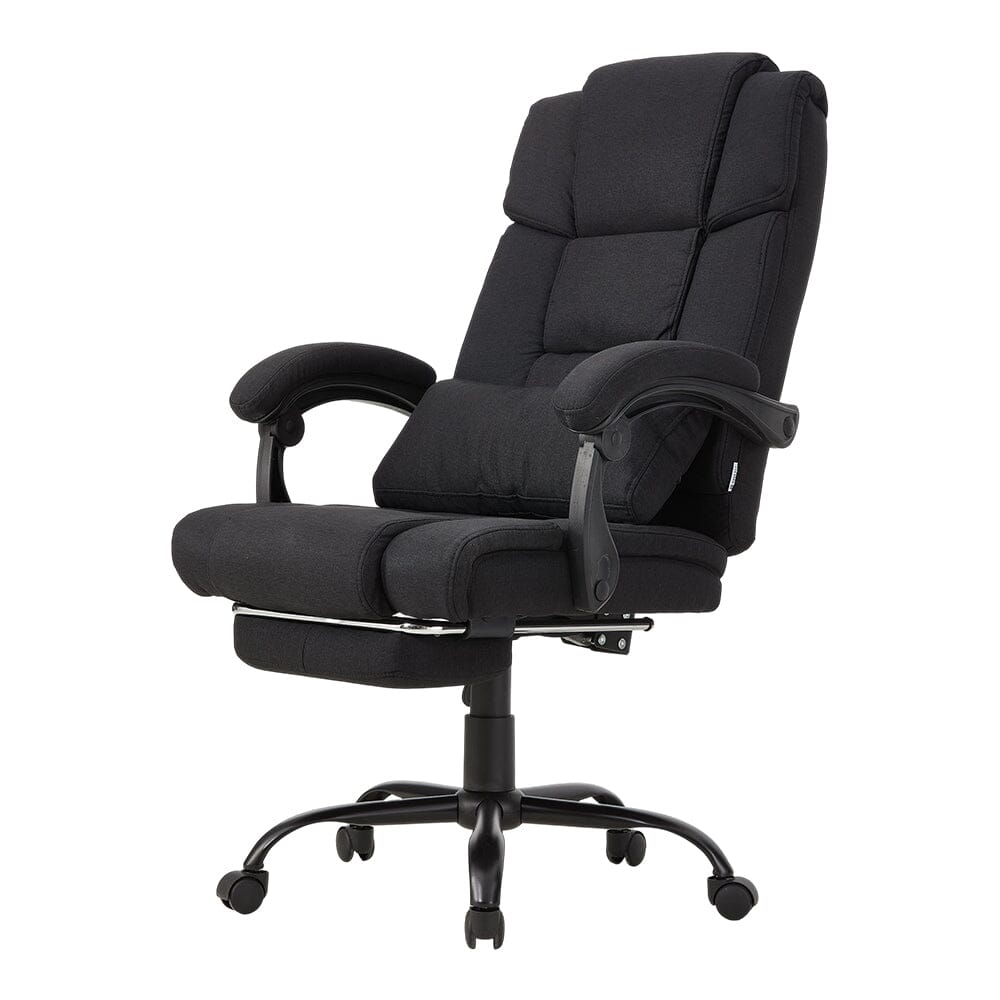 Professional Executive Chair with Linked Armrest Footrest Living and Home 