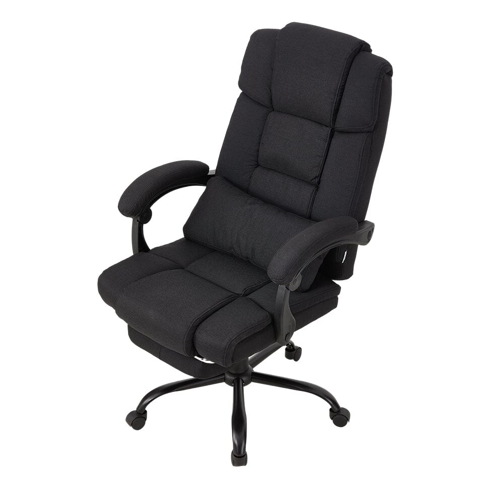 Professional Executive Chair with Linked Armrest Footrest Living and Home 