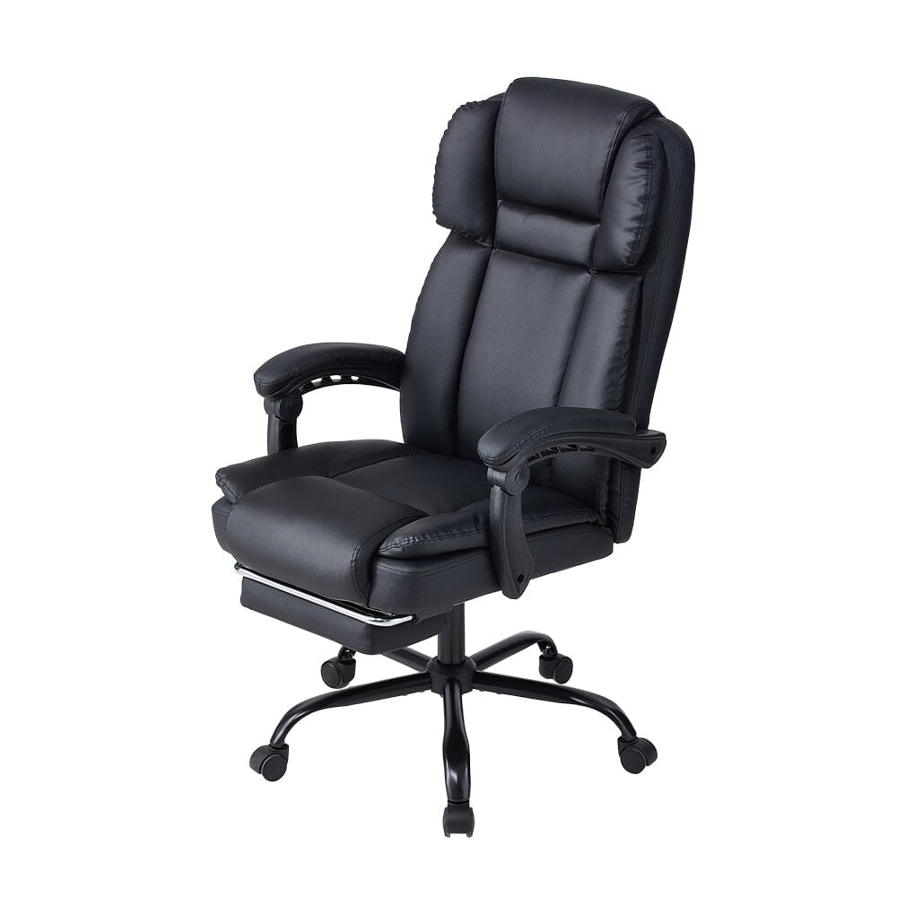 Professional Executive Chair with Linked Armrest Footrest Living and Home 