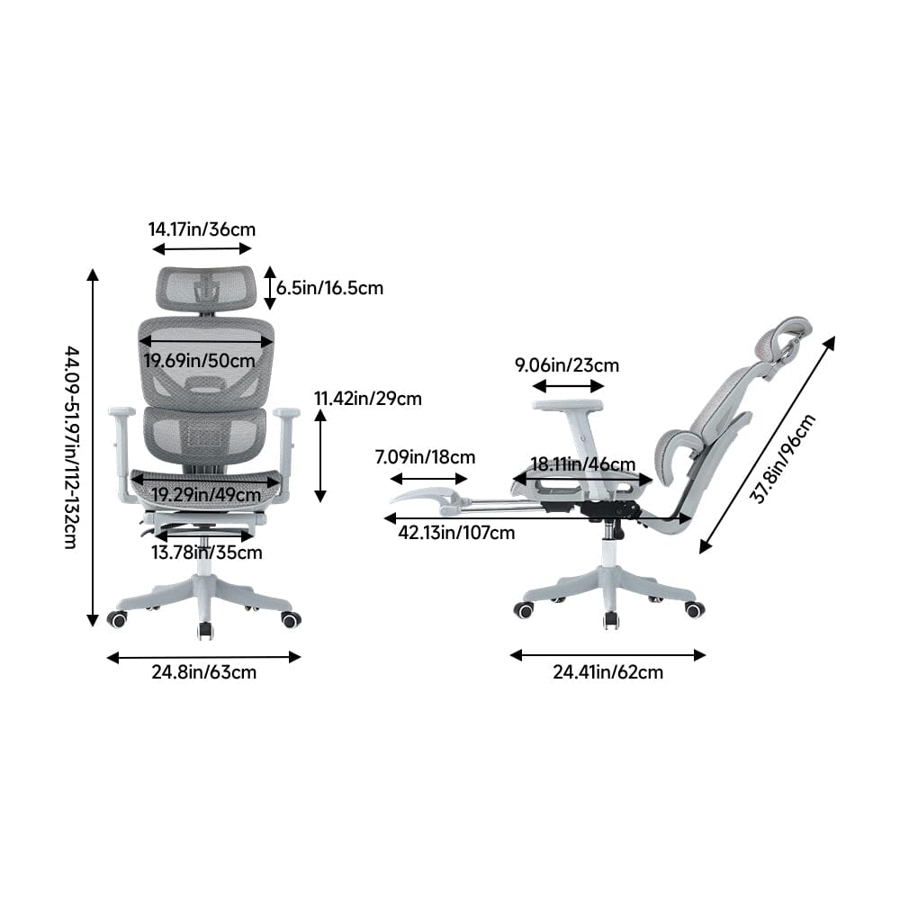Professional Mesh Office Chair Collection Standard Regular Premium Models Living and Home 