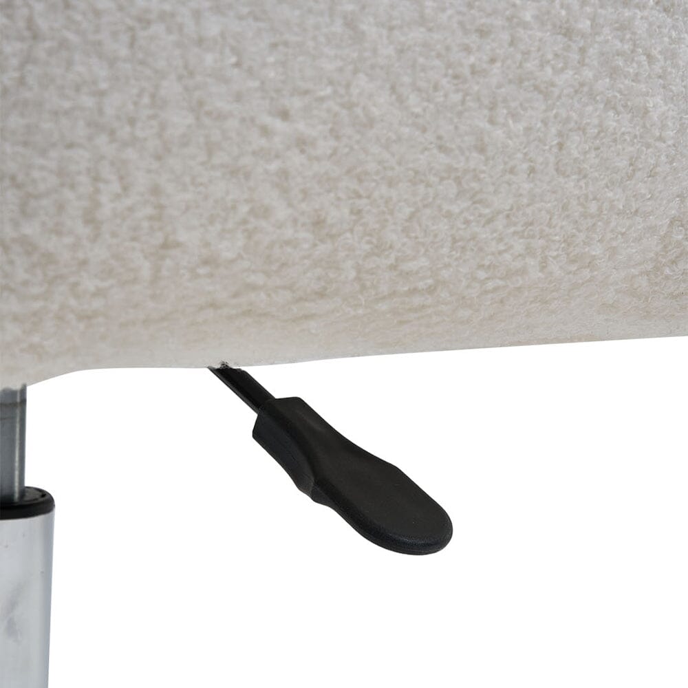 Plush Velvet Executive Office Chair in Beige Living and Home 