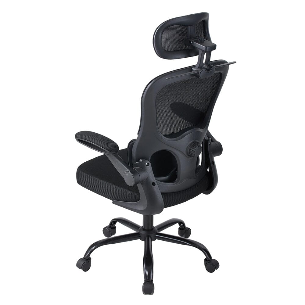 Executive Office Chair with Foldable Clothes Hanger Living and Home 
