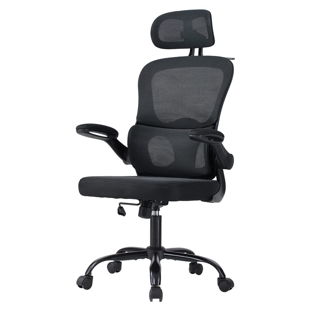 Executive Office Chair with Foldable Clothes Hanger Living and Home 