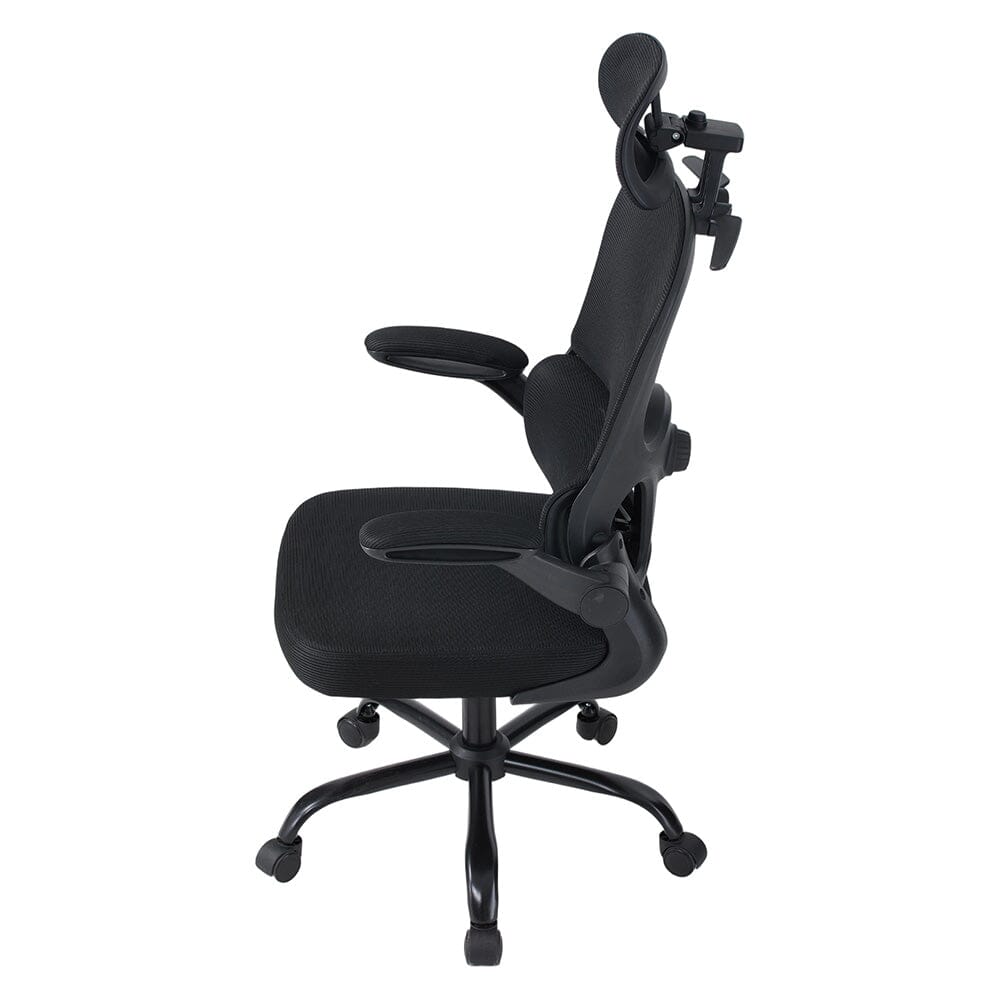 Executive Office Chair with Foldable Clothes Hanger Living and Home 