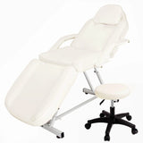 Adjustable Beauty Bed Salon Chair Set with Stool Salon Chairs Living and Home 