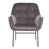 75cm Wide Faux Leather Armchair Double Layer Padded Occasional Chair Other Occasional Chairs Living and Home 