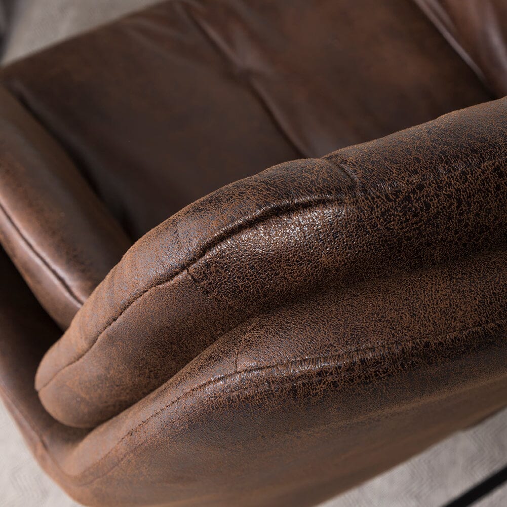 Contemporary Metal Legs Tufted Leisure Armchair Armchair Living and Home 