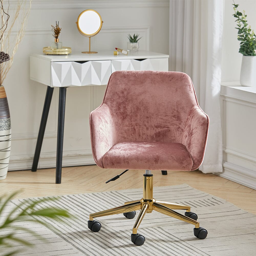 Premium Italian Velvet Accent Chair with Gold Base Living and Home 