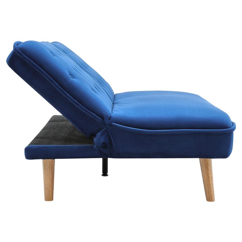 Upholstered Convertible Sofa Bed with Wood Leg Sofa Beds Living and Home 