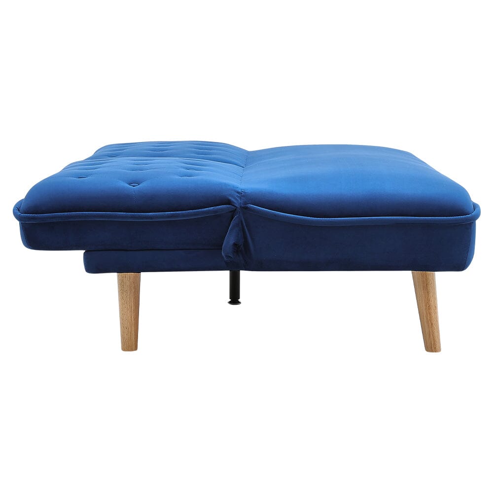 Upholstered Convertible Sofa Bed with Wood Leg Sofa Beds Living and Home 