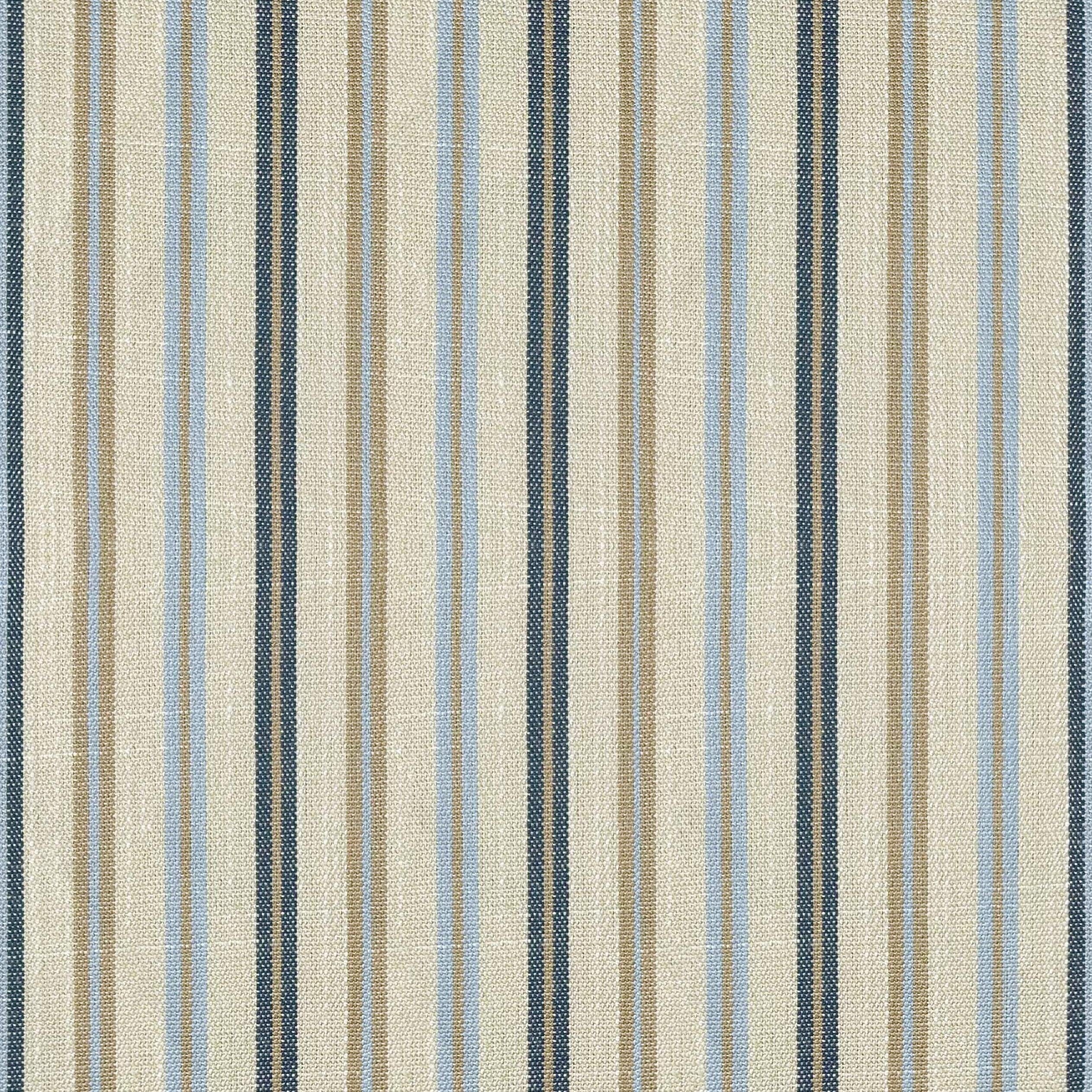 Cottonfy Elegant 3 Seater Striped Sofa with Removable Covers and Skirted Base Living and Home 