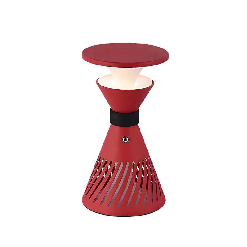Retro Funnel Ambient Table Lamp - Portable Dimmable Cordless LED Light Lightsin UK 