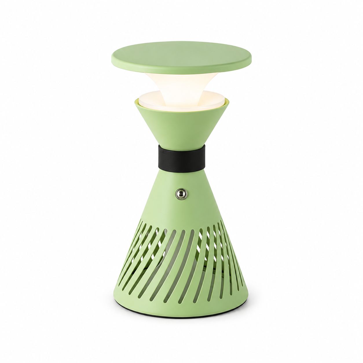 Retro Funnel Ambient Table Lamp - Portable Dimmable Cordless LED Light Lightsin UK 