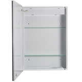 60cm Height Modern LED Illuminated Bathroom Mirror Cabinet with Socket Bathroom Mirror Cabinets Living and Home 