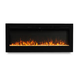 60 Inch Insert Electric Fireplace Heater 153cm Wide Wall Mounted Fireplaces 1500W Wall Mounted Fireplaces Living and Home 