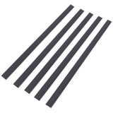 Dark Grey Garden Fence Outdoor Privacy Screen Fences Living and Home 5 Pcs Fixing Clips (1m/pcs) 