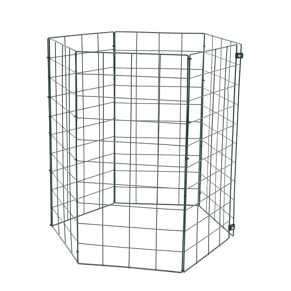6FT Pet Fence with Secure Door and Zip Ties Living and Home 