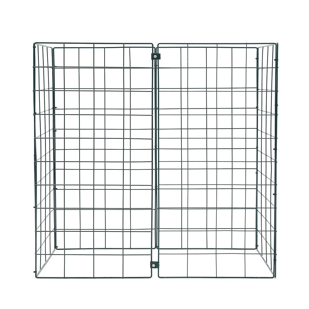 6FT Pet Fence with Secure Door and Zip Ties Living and Home 