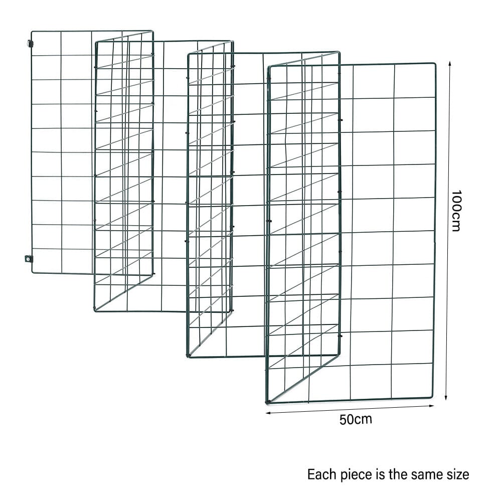7FT Versatile Pet Safety Fence with Secure Installation Kit Living and Home 