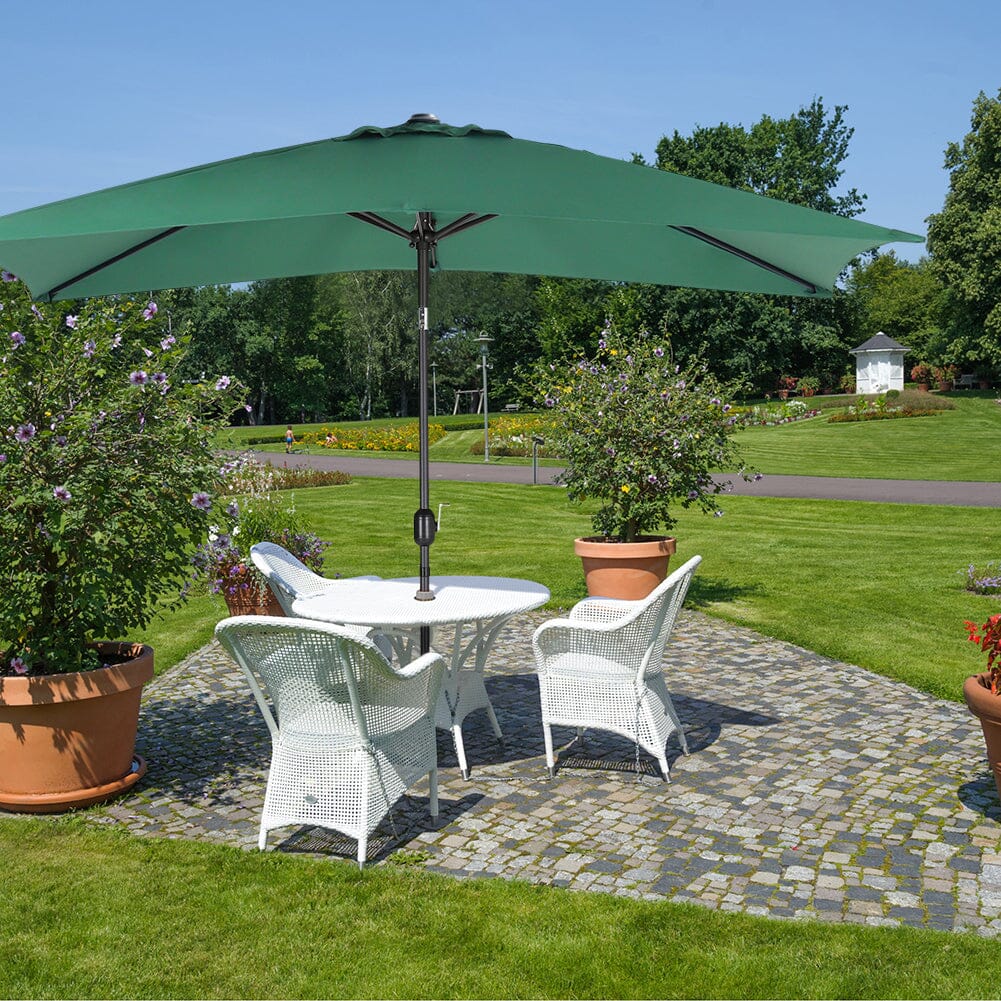 3M Sunshade Parasol Umbrella Easy Tilt for Outdoor Market Table Parasols Living and Home 