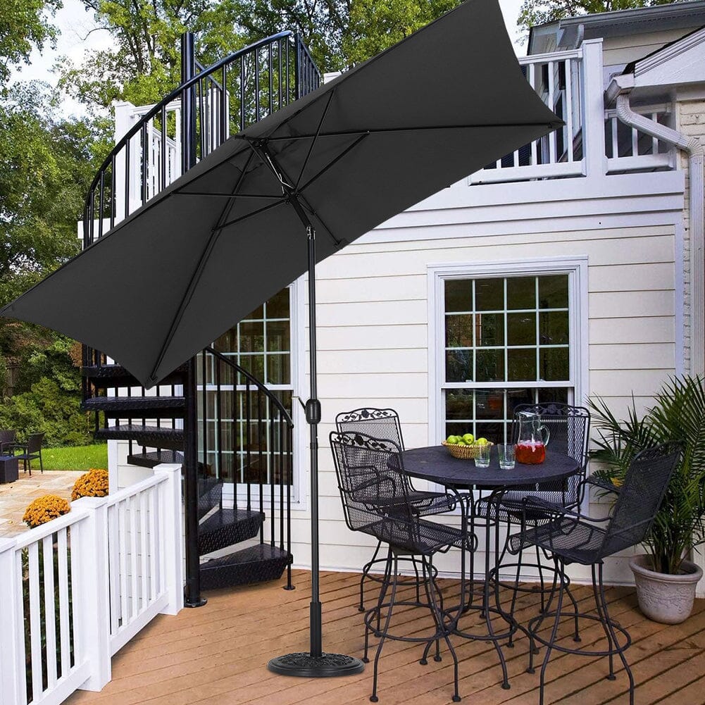 3M Sunshade Parasol Umbrella Easy Tilt for Outdoor Market Table Parasols Living and Home 