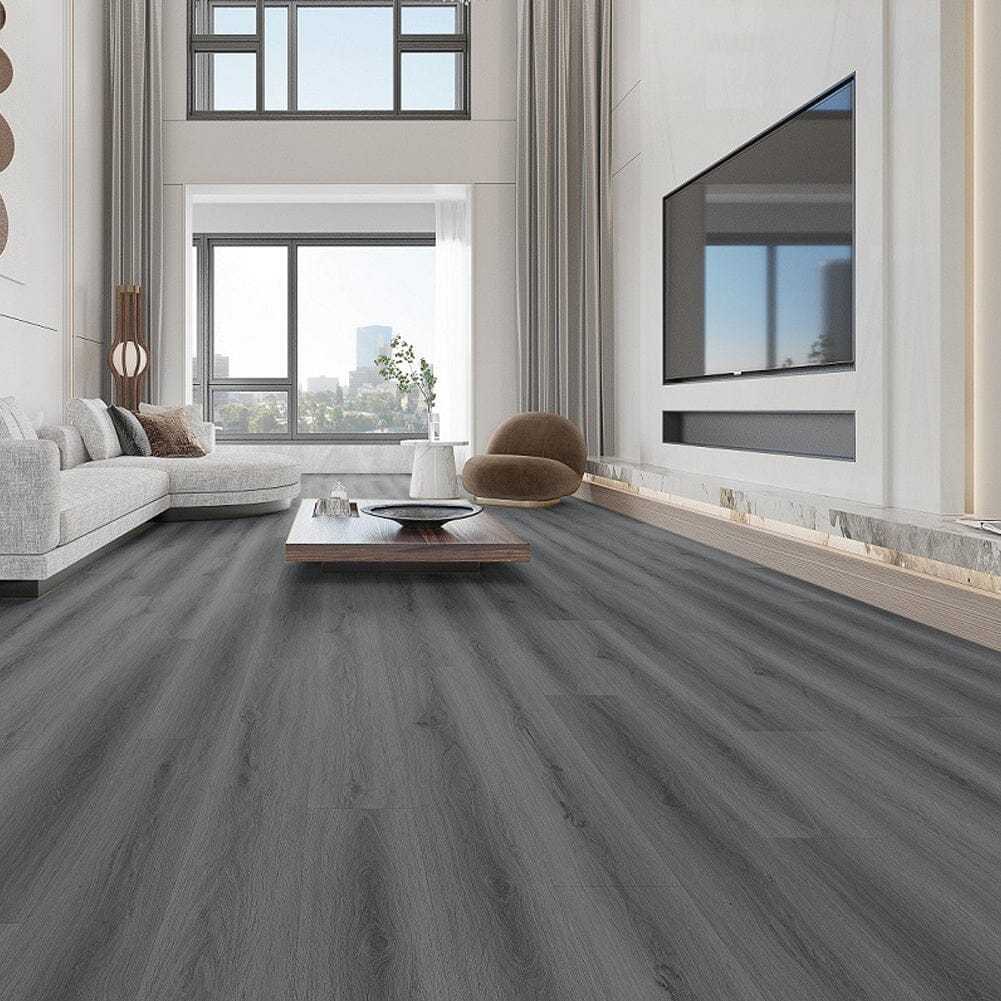 Rustic Style Wood Plank PVC Flooring Living and Home 