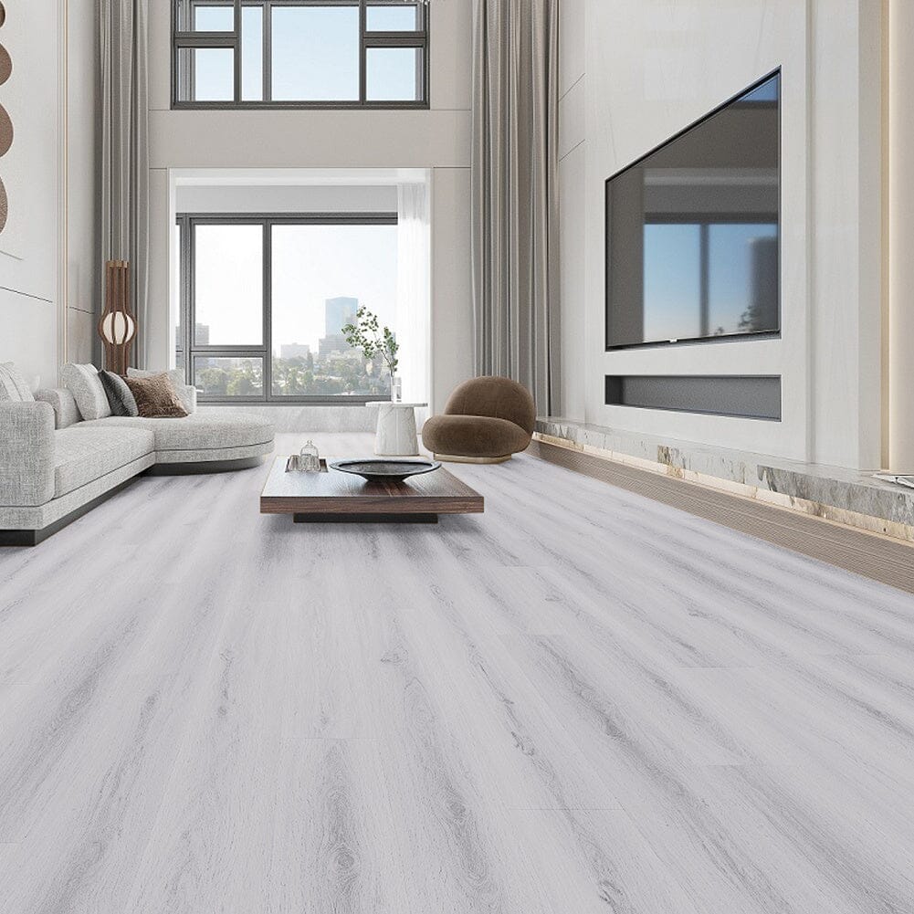 Rustic Style Wood Plank PVC Flooring Living and Home 