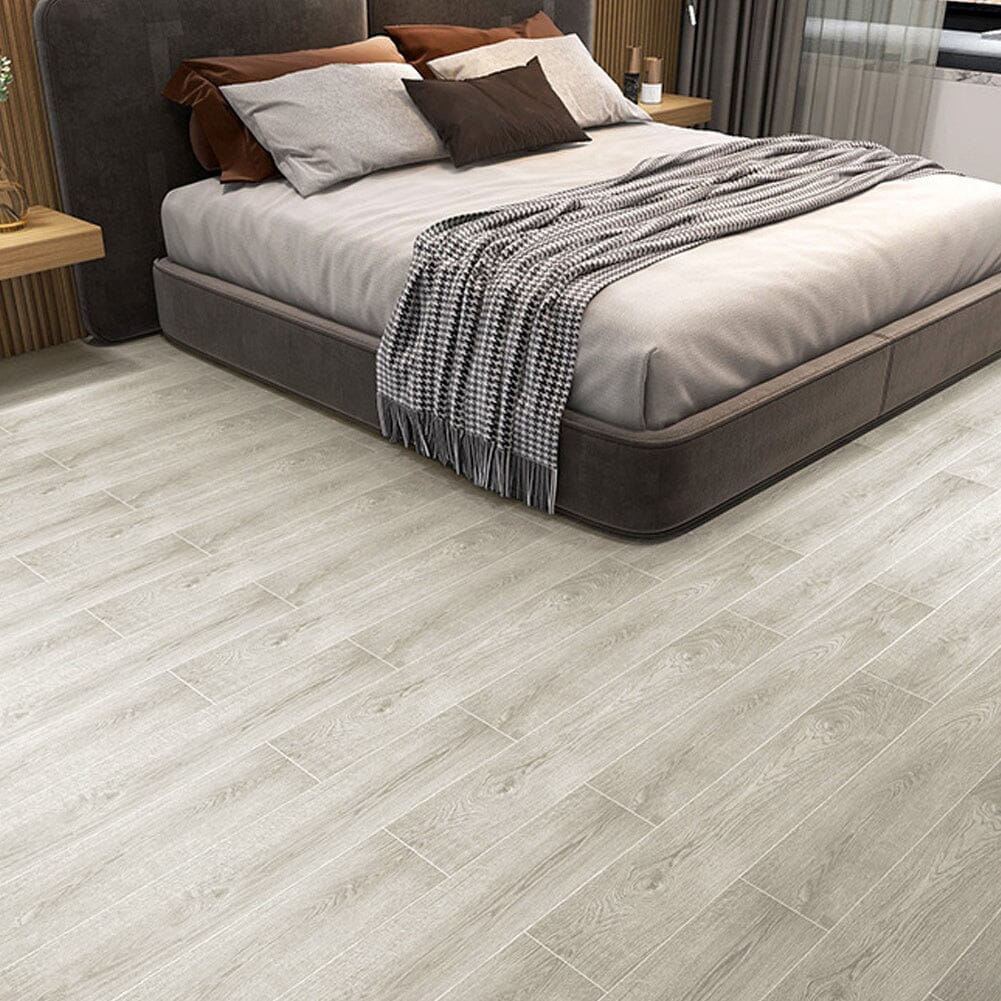PVC Wooden Self-adhesive Laminate Flooring Planks for Home Decor Living and Home 