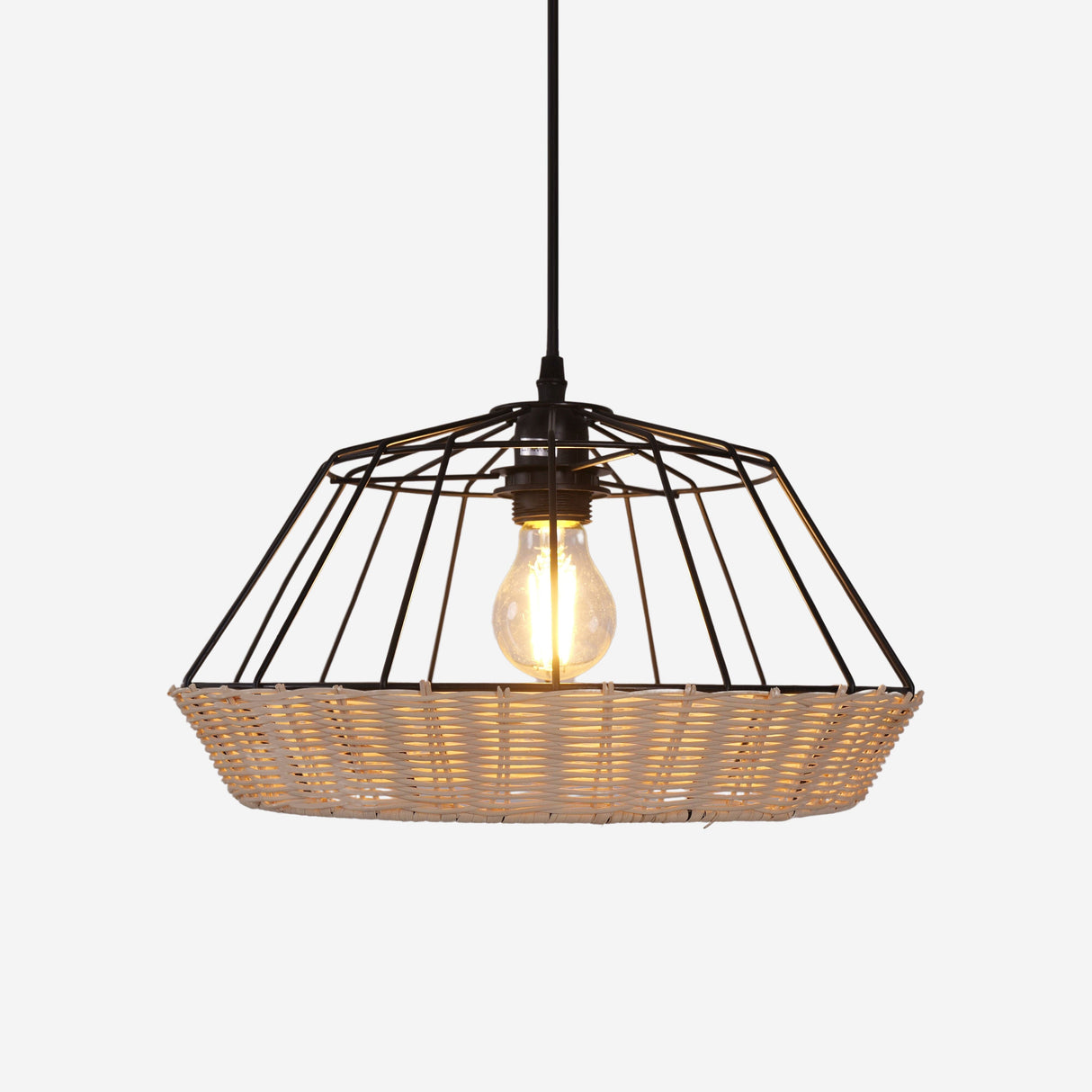 Lightsin Geometric Bamboo Pendant Light for a Touch of Natural Modernity Lightsin UK 