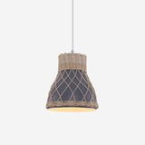 Lightsin Modern Rattan Pendant Light Available in Grey, Pink, and White Lightsin UK 