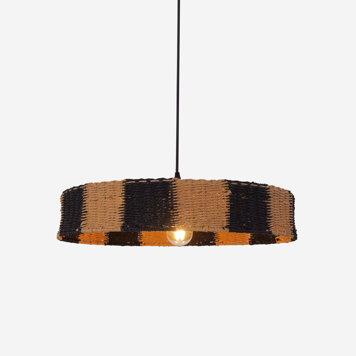 Lightsin Handwoven Paper Rope Pendant Light for a Warm Modern Glow Lightsin UK 