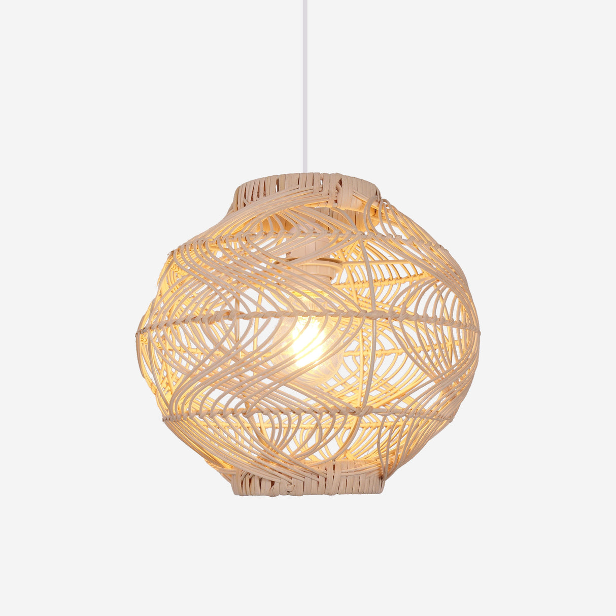 Lightsin Artisanal Rattan Pendant Light for Warm Interiors Lightsin UK 