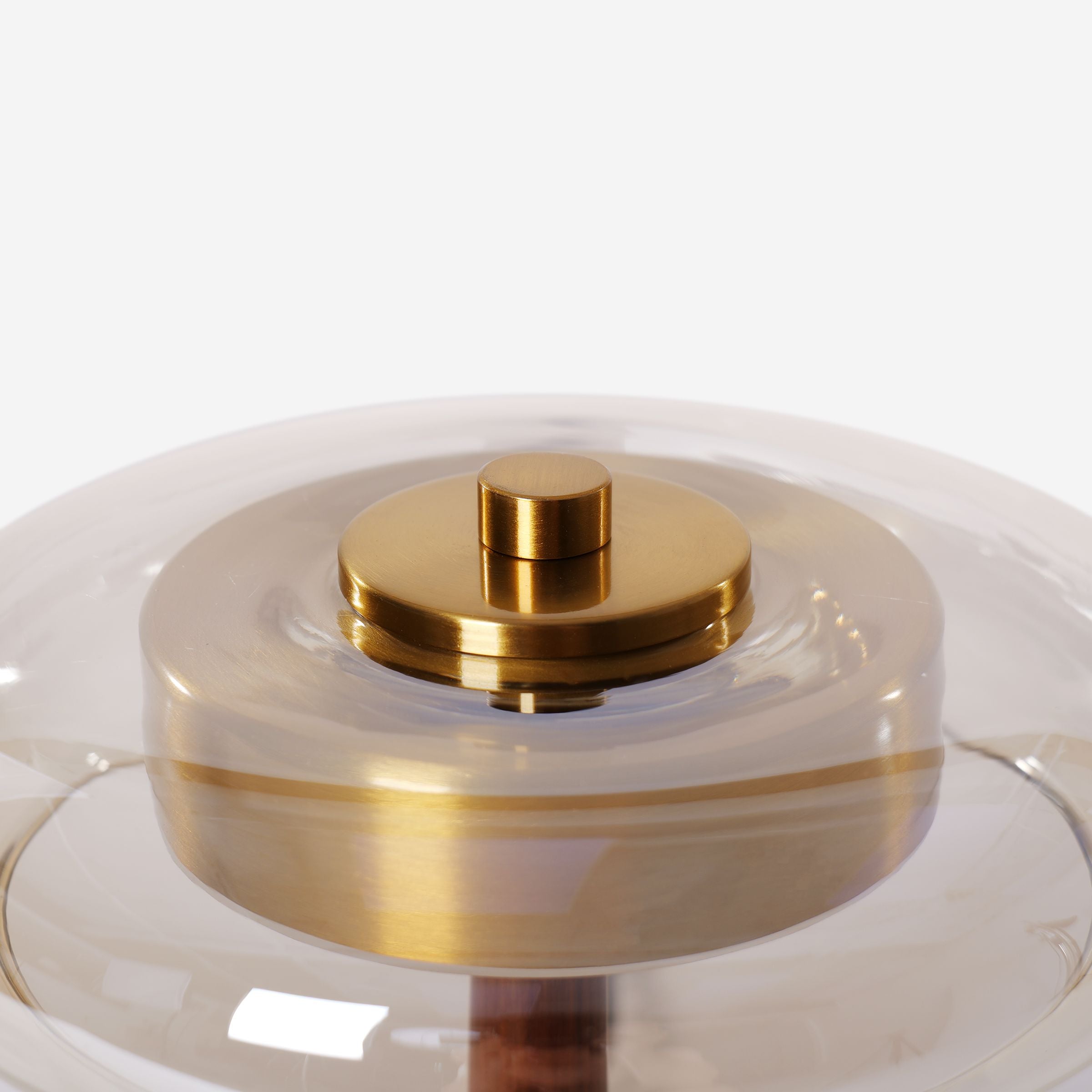 Ash Wood Glass Table Lamp Lightsin UK 