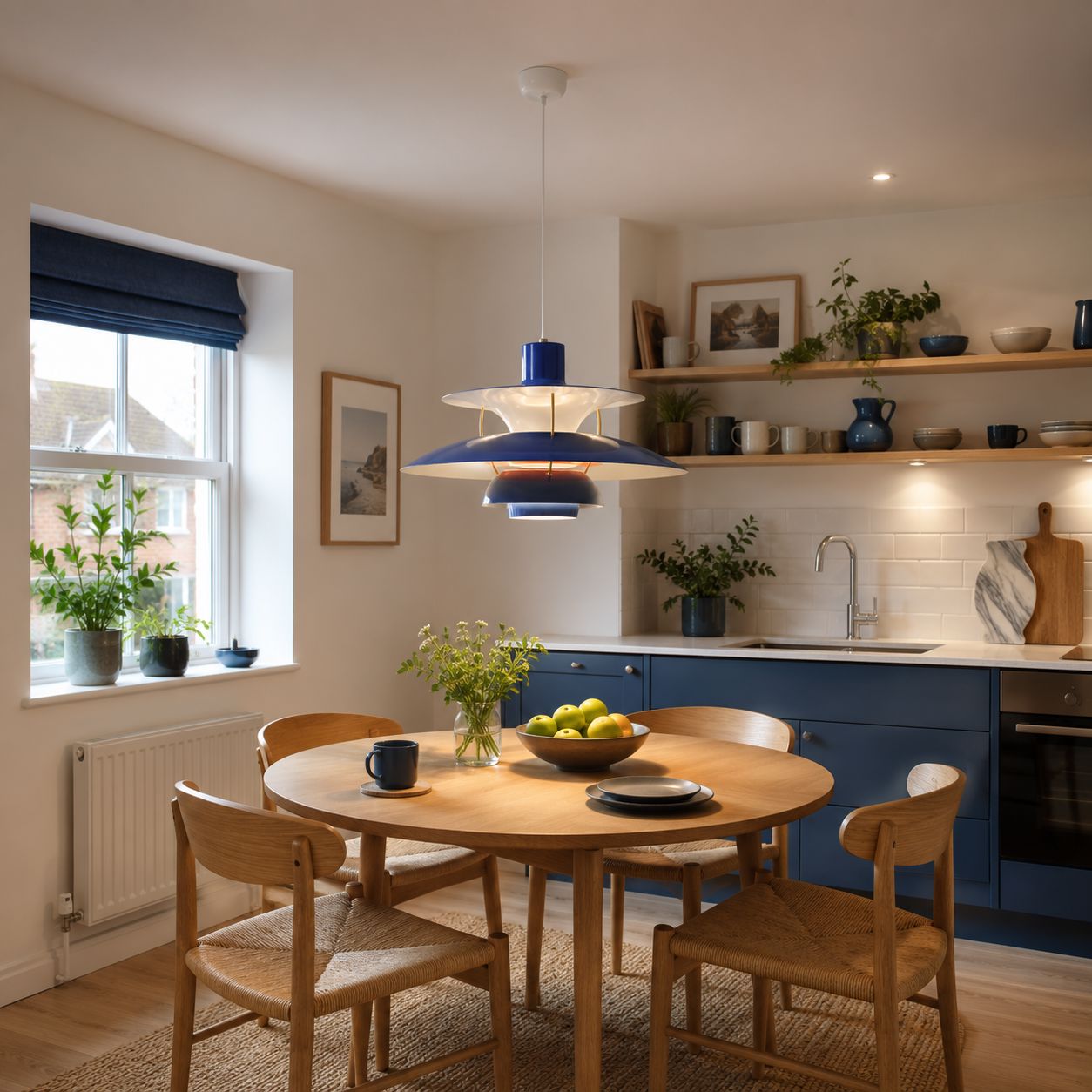 Blue Modern Minimalist Pendant Light Lightsin UK Pre-Order 
