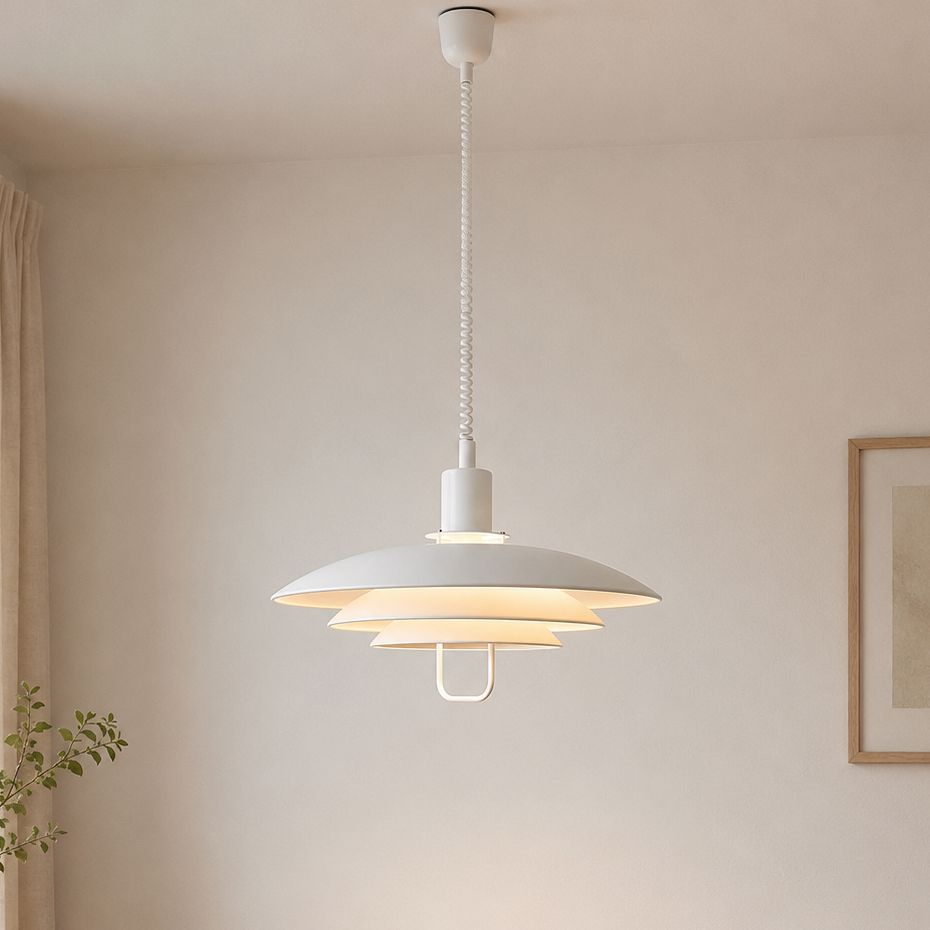 White Modern Minimalist Pendant Light Lightsin UK 