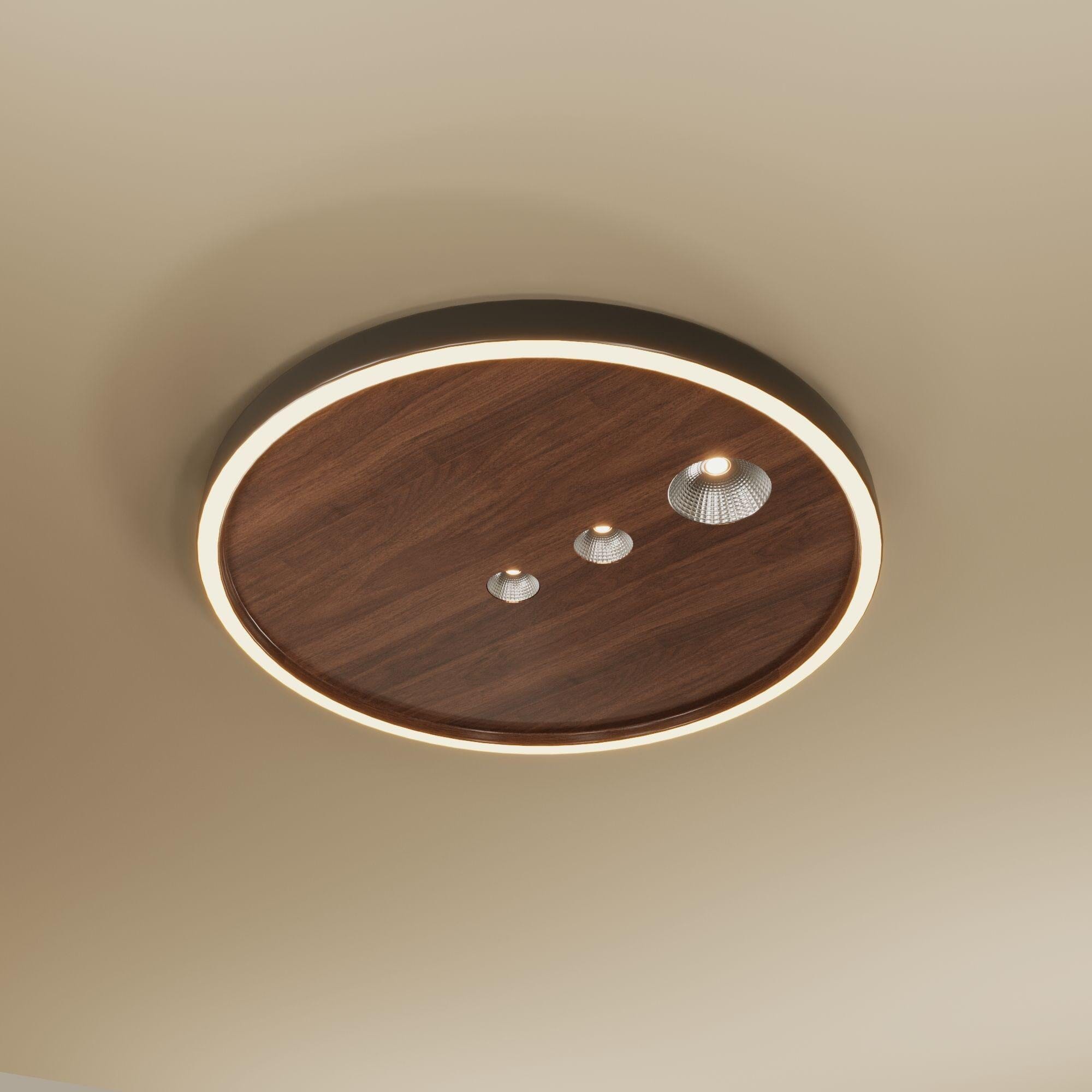 Modern 40cm Dimmable LED Ceiling Light Lightsin UK 