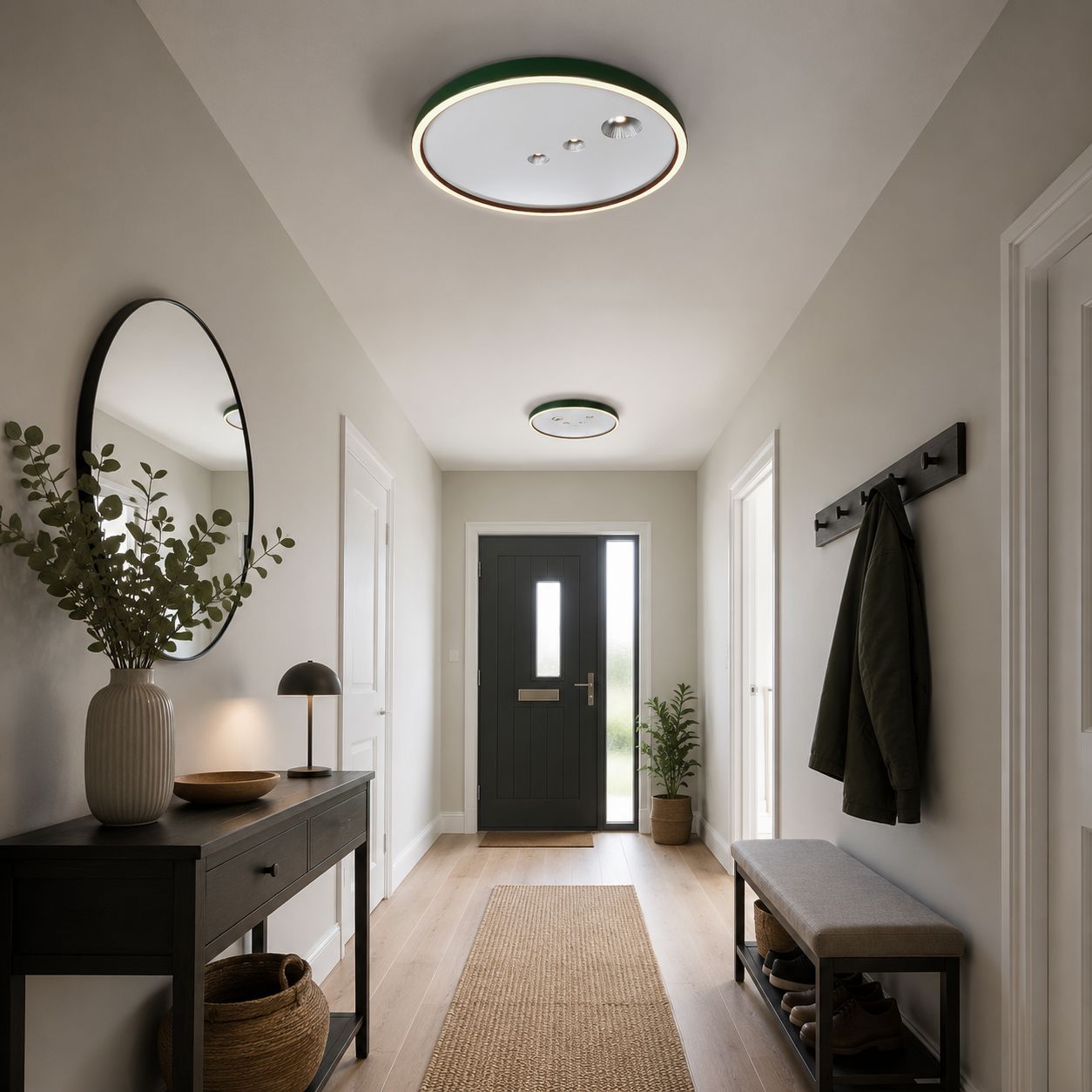 Modern 40cm Dimmable LED Ceiling Light Lightsin UK 